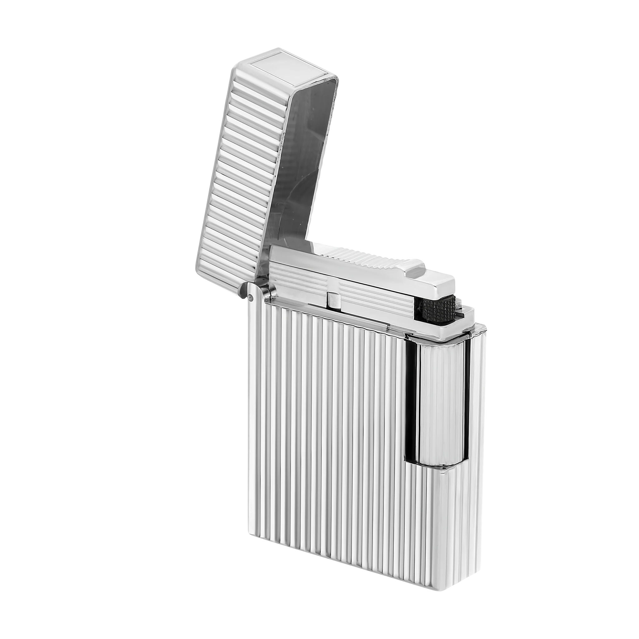 St. Dupont Ligne 1 Guilloché argento