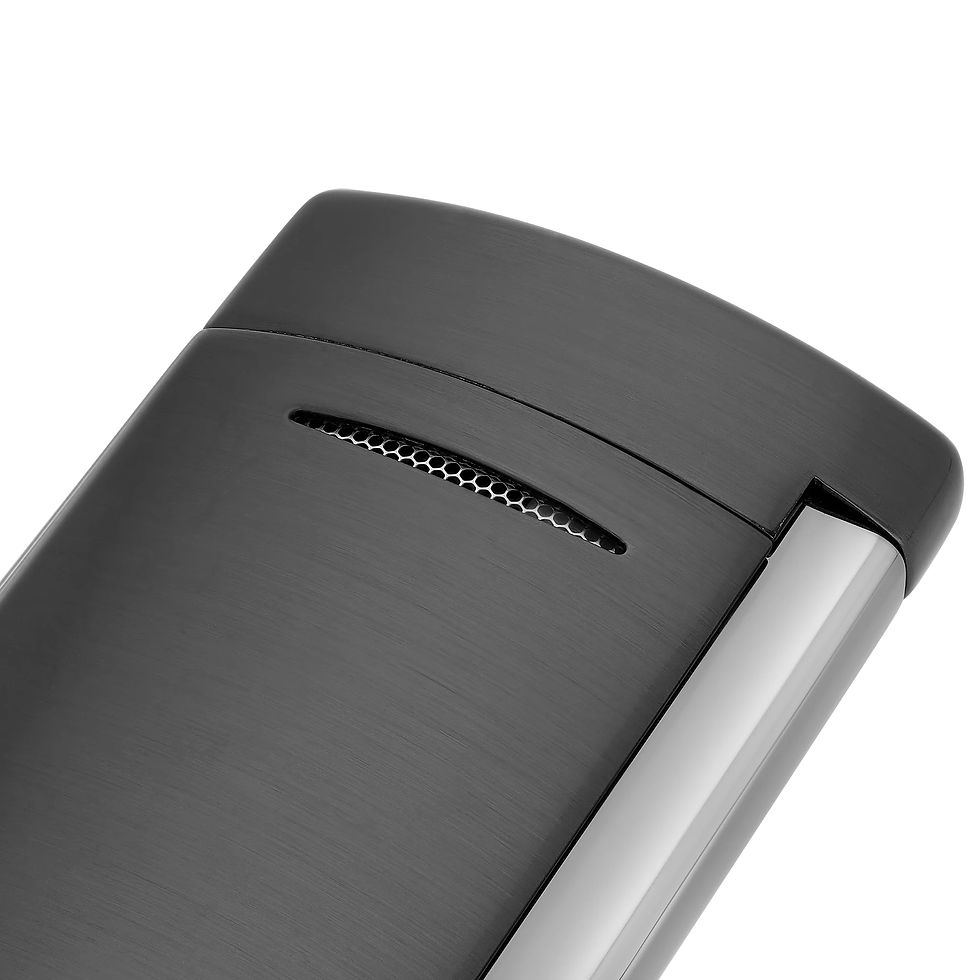 Thumbnail: St. Dupont Minijet Gunmetal Brosse