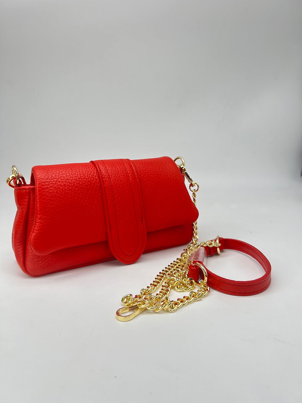 Thumbnail: Sissi Bag Rossa in pelle Made in italy 