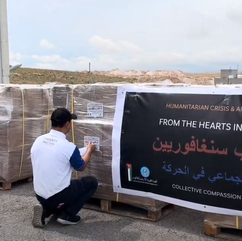 Humanity Matters peroleh bantuan perubatan dan makanan untuk 2,000 penduduk Gaza