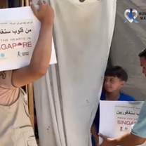 Humanity Matters agih 11 tan makanan asas di utara Gaza pada Jun