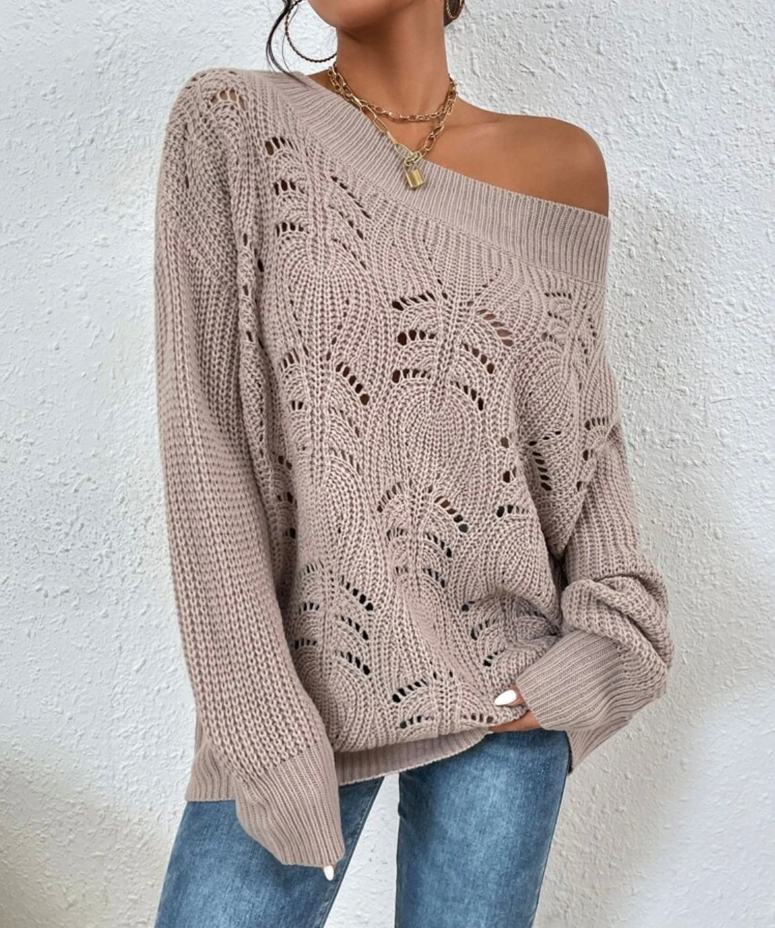 Dusty Rose Sweater 