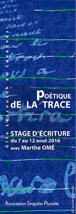 Poétique de la Trace