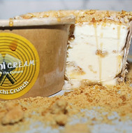 Cobachi C.R.E.A.M. culture-inspired ice cream with caramel and cookie crumbles, COBACHI CRUNCH.