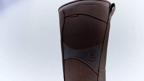 Goodville PreyMaster Men's Waterproof Snake Boots - 17" Knee High, Puncture Resistant Leather Hunting Boots