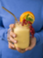 Banana and turmeric smoothie