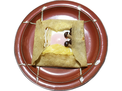 普段食で何でもありの全粒粉そば粉100％ガレット