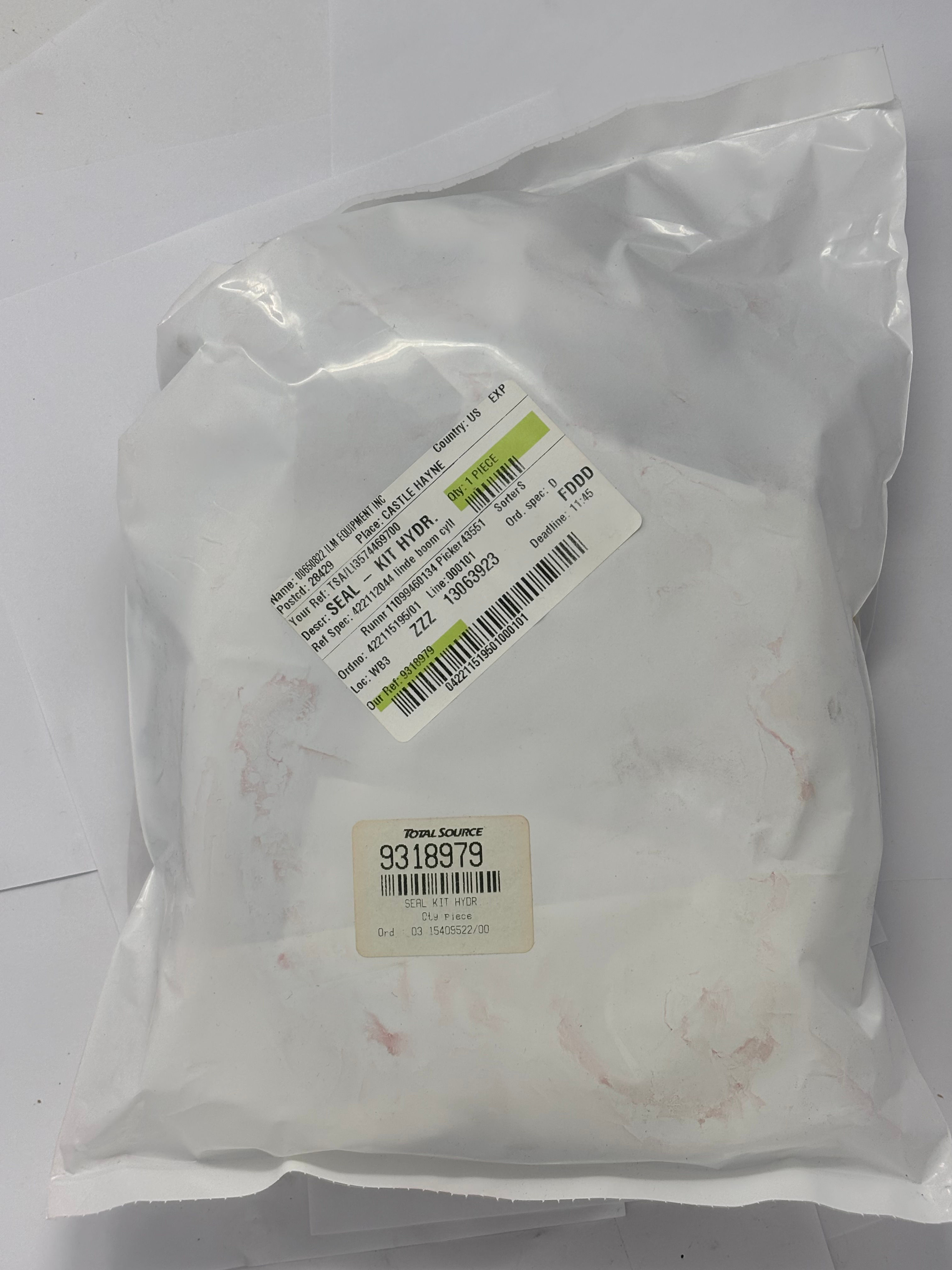 LINDE LI3574469700 SEAL KIT
