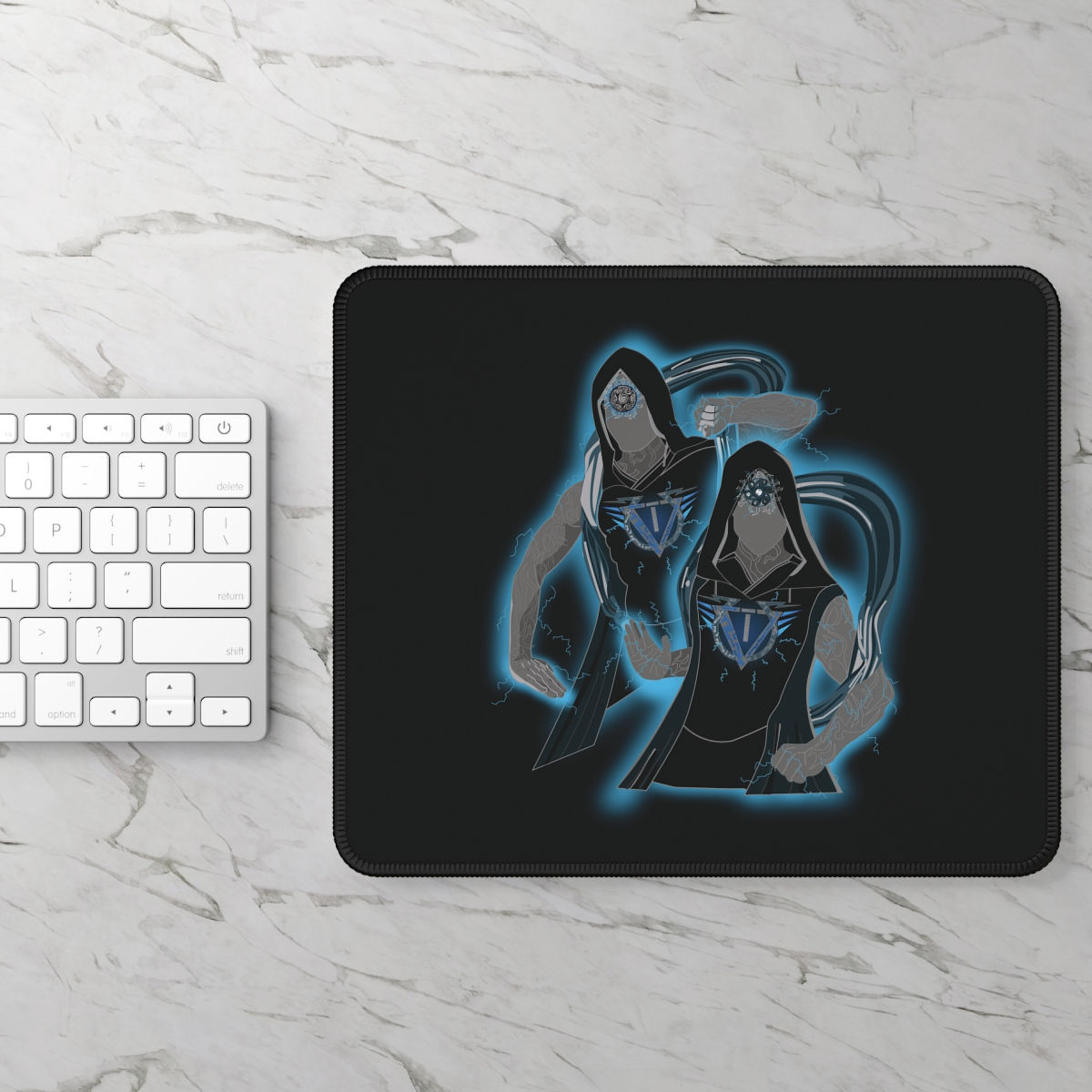 Ungyo and Agyo Access Denied Gaming Mouse Pad