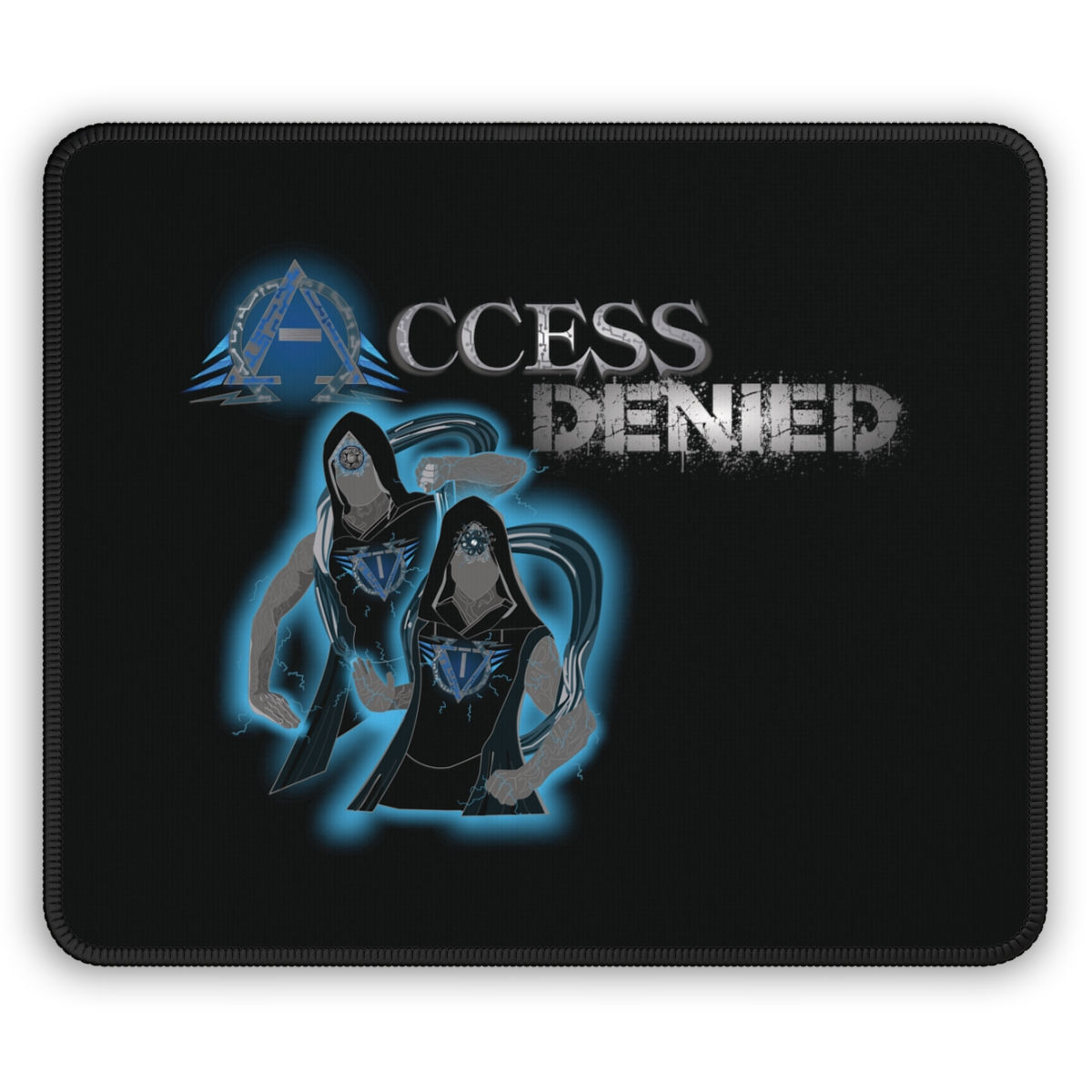 Ungyo and Agyo Access Denied Letters Gaming Mouse Pad