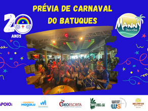 Prévia de Carnaval do Batuques Confirmada