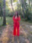 Combinaison corail à louer pour un mariage