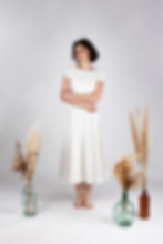 Jupe blanche longue à louer pour un mariage