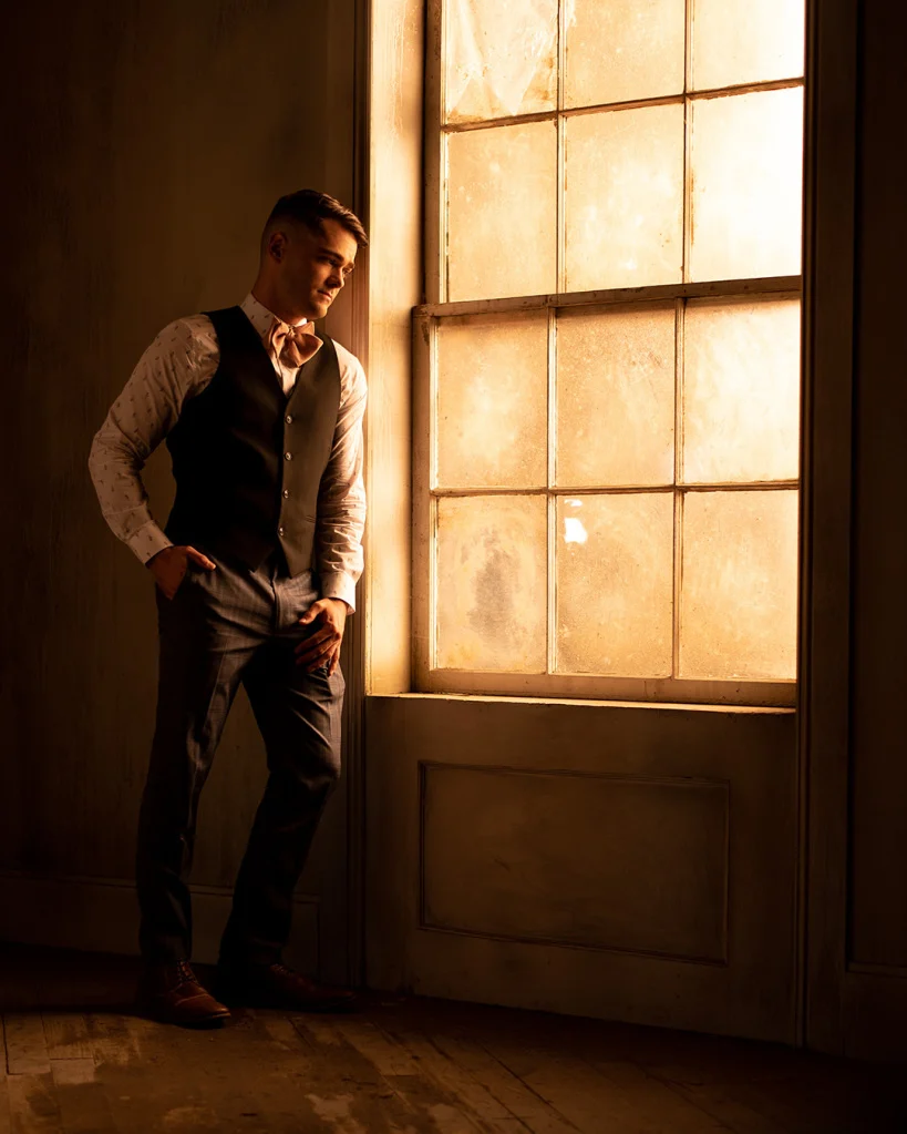 Natural window lightI use our new Link 800 flash