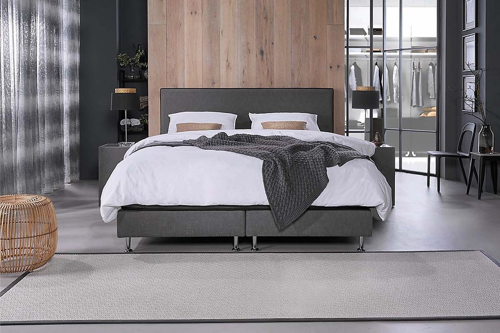 Serta klassiek boxspring in een modern jasje