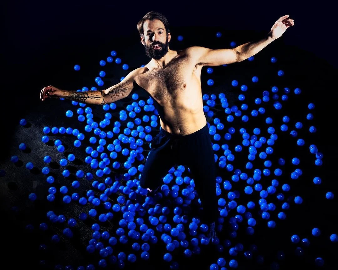 Fun Shoot With Balls Paul c. Buff Link 800 Flash light