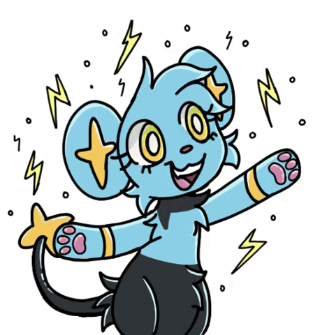 Shinx being a cutie