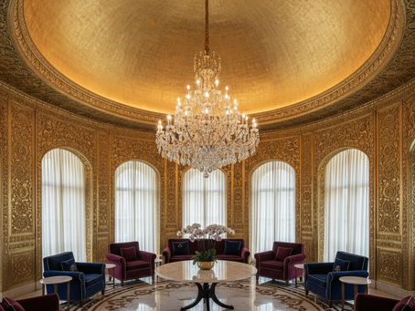     Real 24K Gold Leaf Gilding by India Gilding – Luxury Interior Craftsmanship