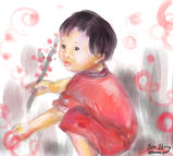 Bree Zhang (Snapshots in Time), "Lady in Red"