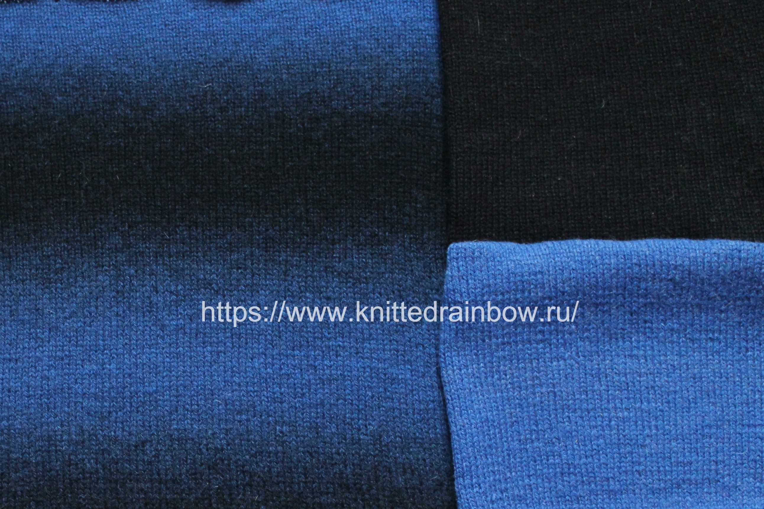 Artistic BLACK-BLUE