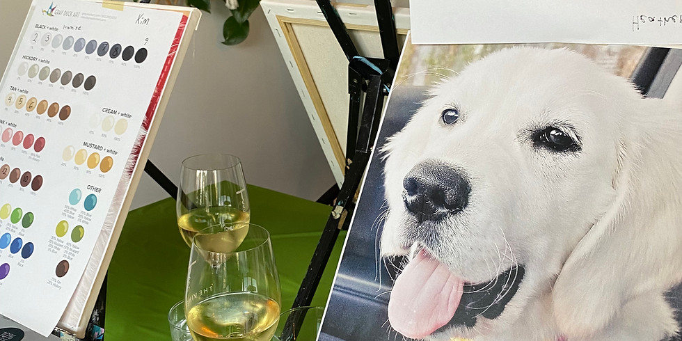 Wine Wednesday Workshop // Paint Your Pet!