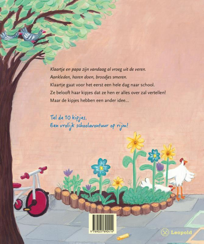 Prentenboek over eerste schooldag van Hilde Peters