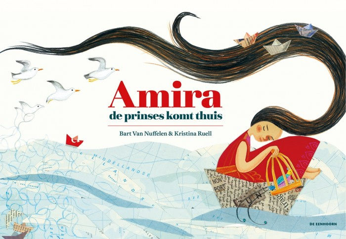 Vertelplaten Kamishibai - Amira, de prinses komt thuis