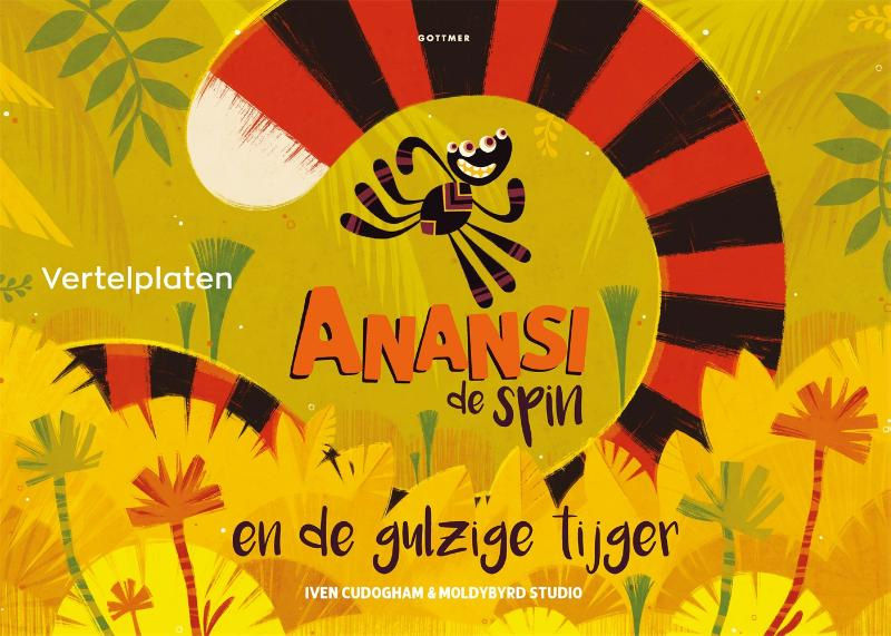 Vertelplaten Kamishibai - Anansi de Spin