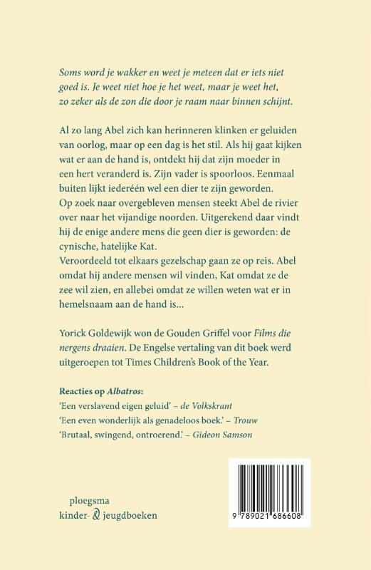 albatros boek yorick goldewijk jeugdroman