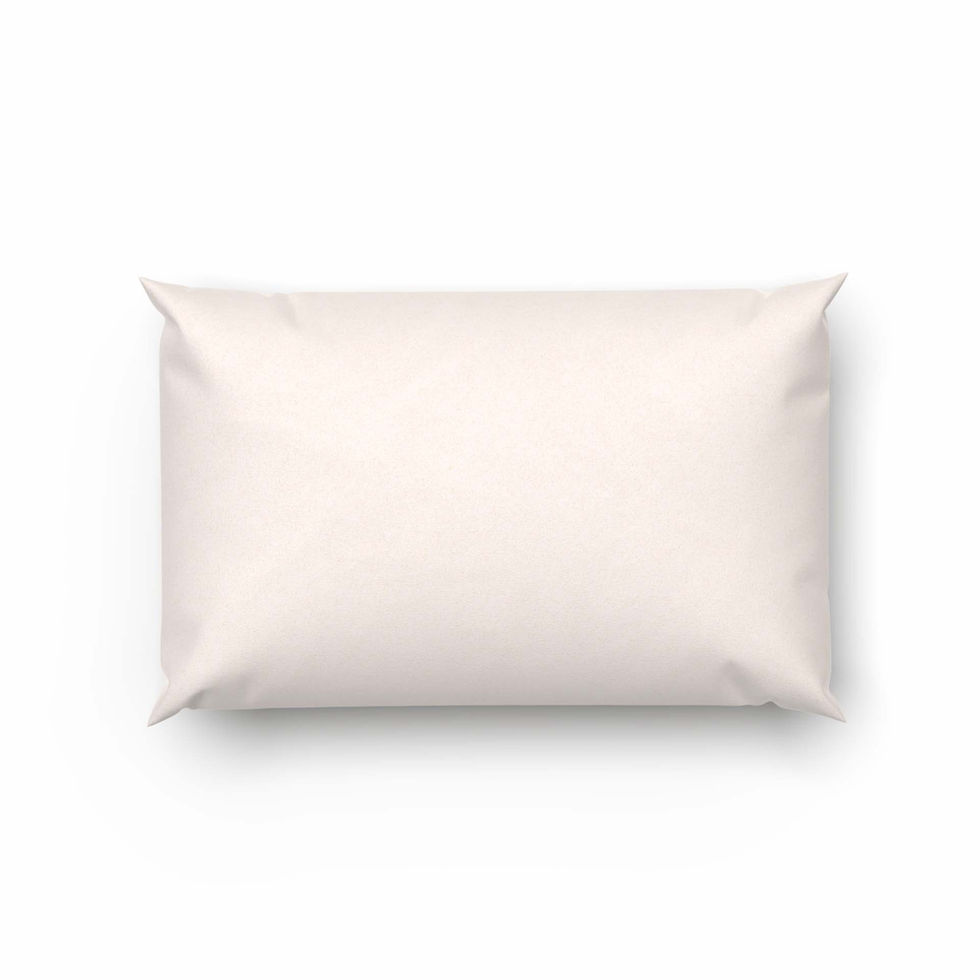 Bettwaesche Lotus Flanell Kissen uni wollweiss-65x100 (1)