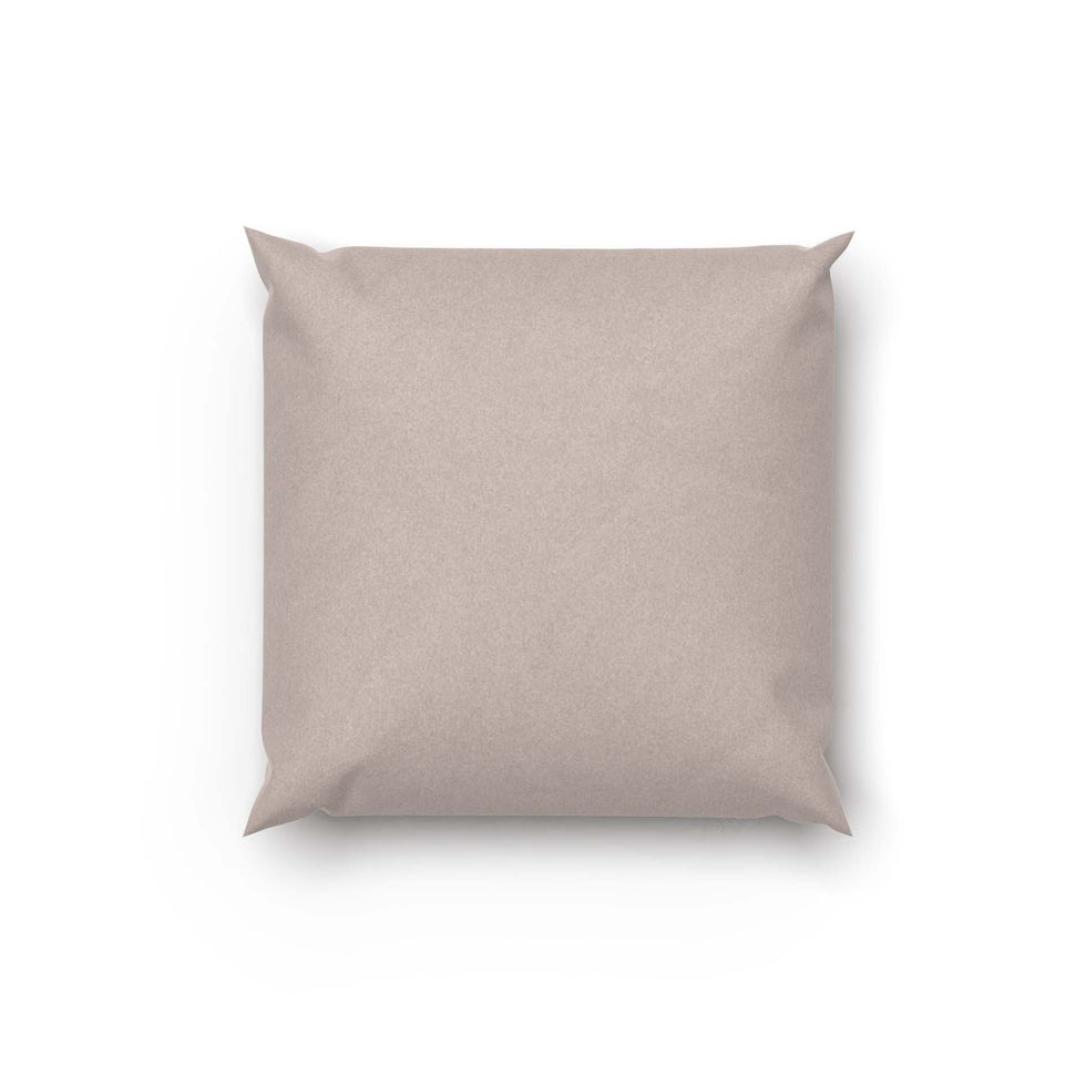 Bettwaesche Lotus Flanell Kissen uni taupe-66x65 (1)