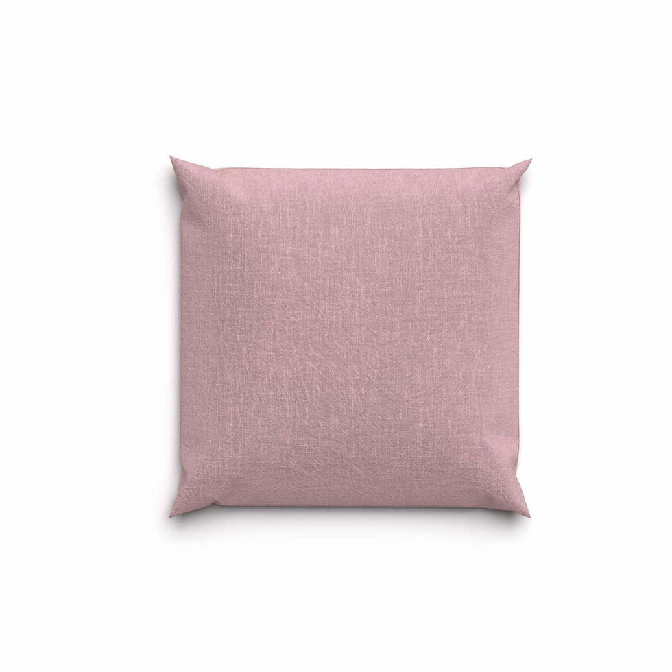 Bettwaesche Lotus leinen Kissen mauve-50x70(1)