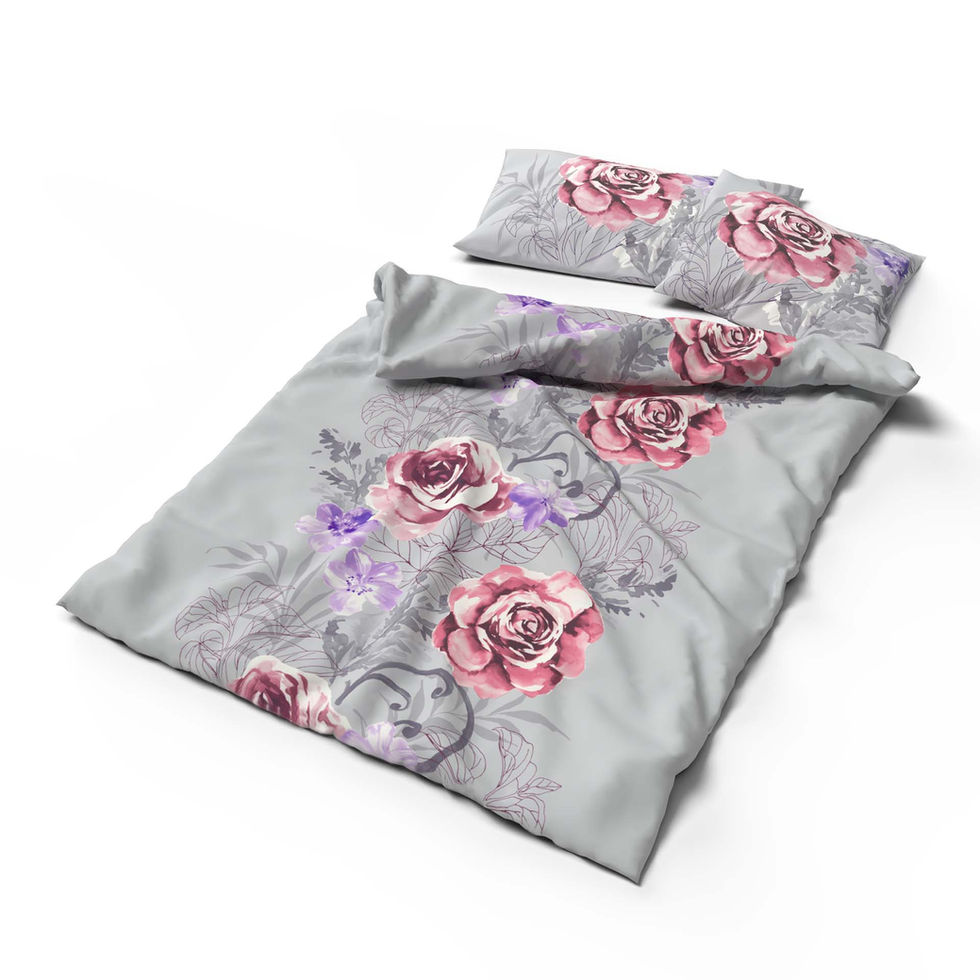 Lotus Satin Bettwäsche – Amaro
