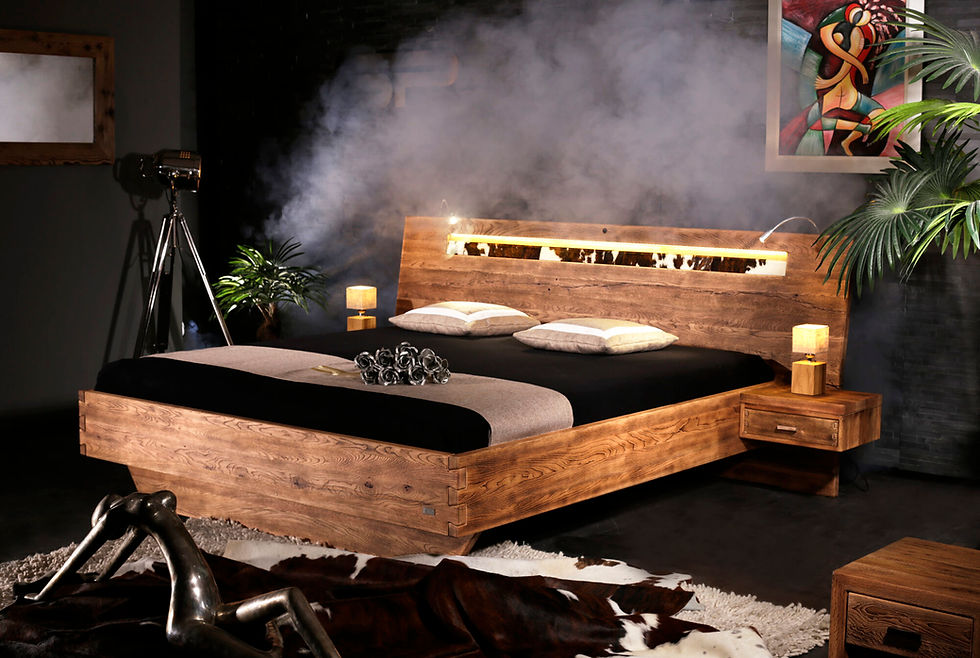 Bett Alpstein Sumpfeiche