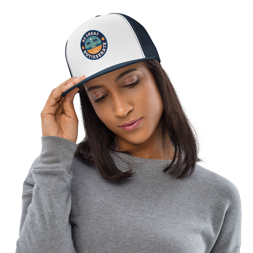 Thumbnail: Be Great & Rotisserate Trucker Cap