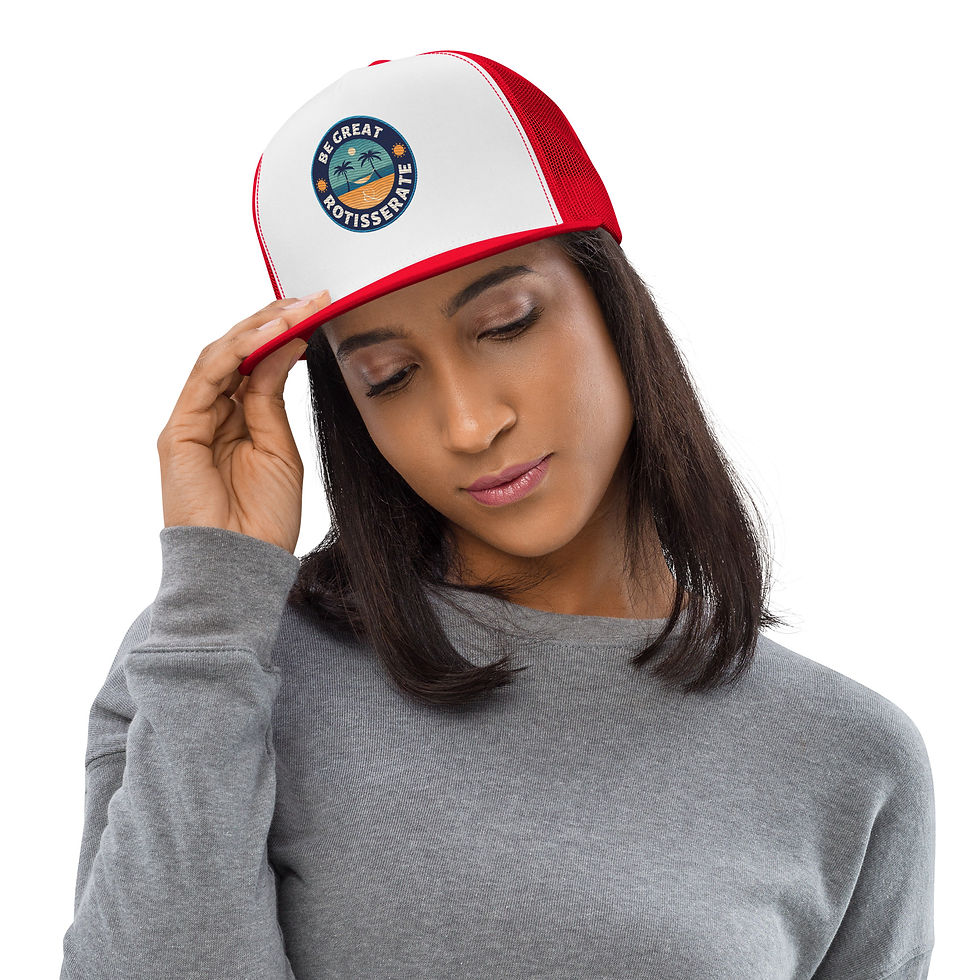 Thumbnail: Be Great & Rotisserate Trucker Cap