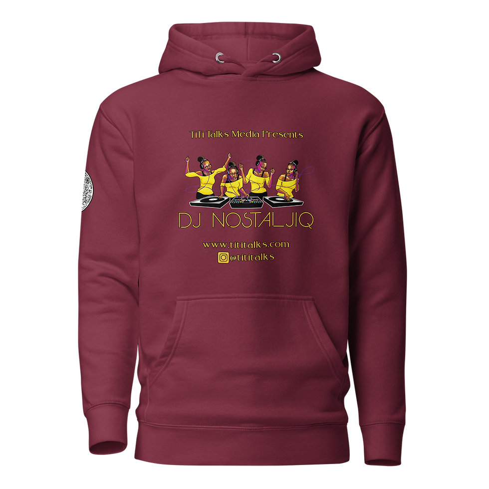 Thumbnail: Unisex DJ Nostaljiq Hoodie