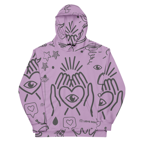 Loved Squared Unisex Hoodie | Love Squared