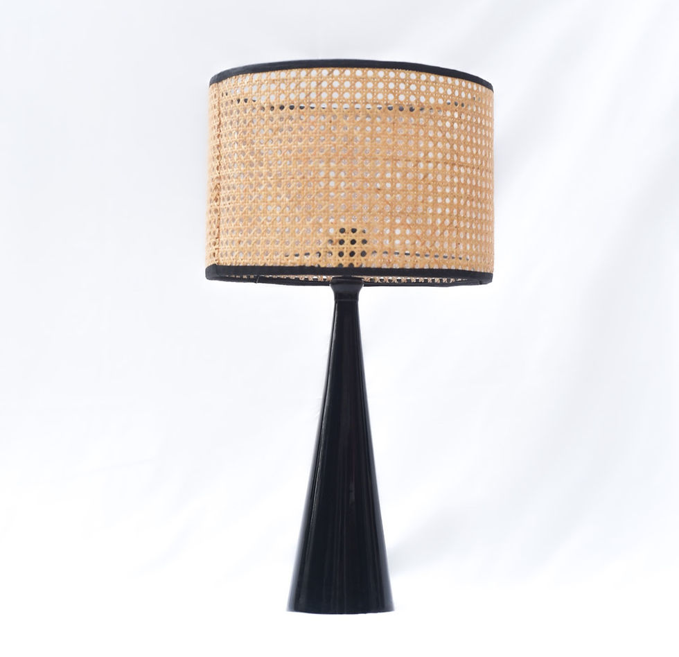 Rattan Table Lamp