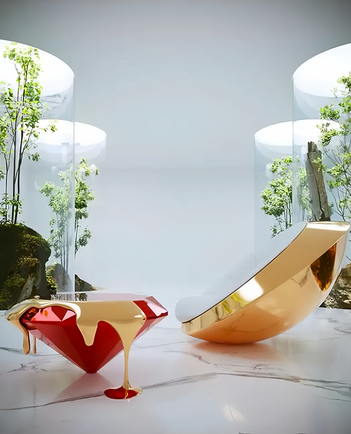 The Red Gold Gem