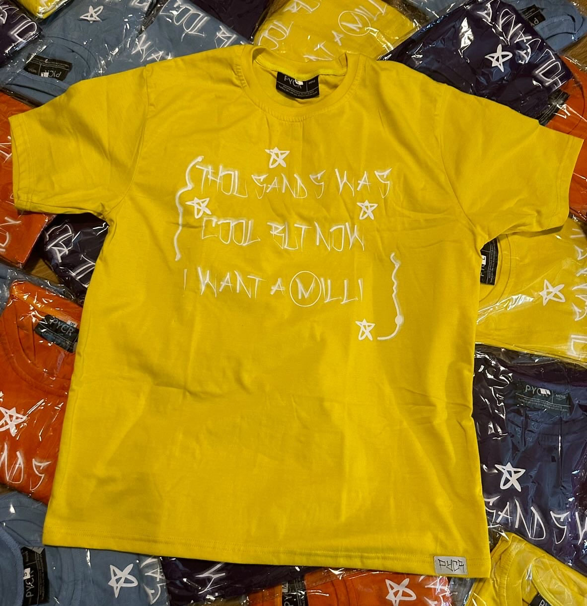 Yellow 1800 Motion Tee