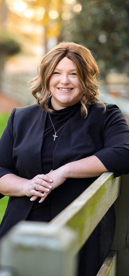 A relaxed image of Katrina Ford