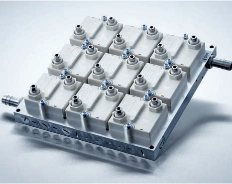 Resistor de dissipador de calor para aplicação de filtro industrial