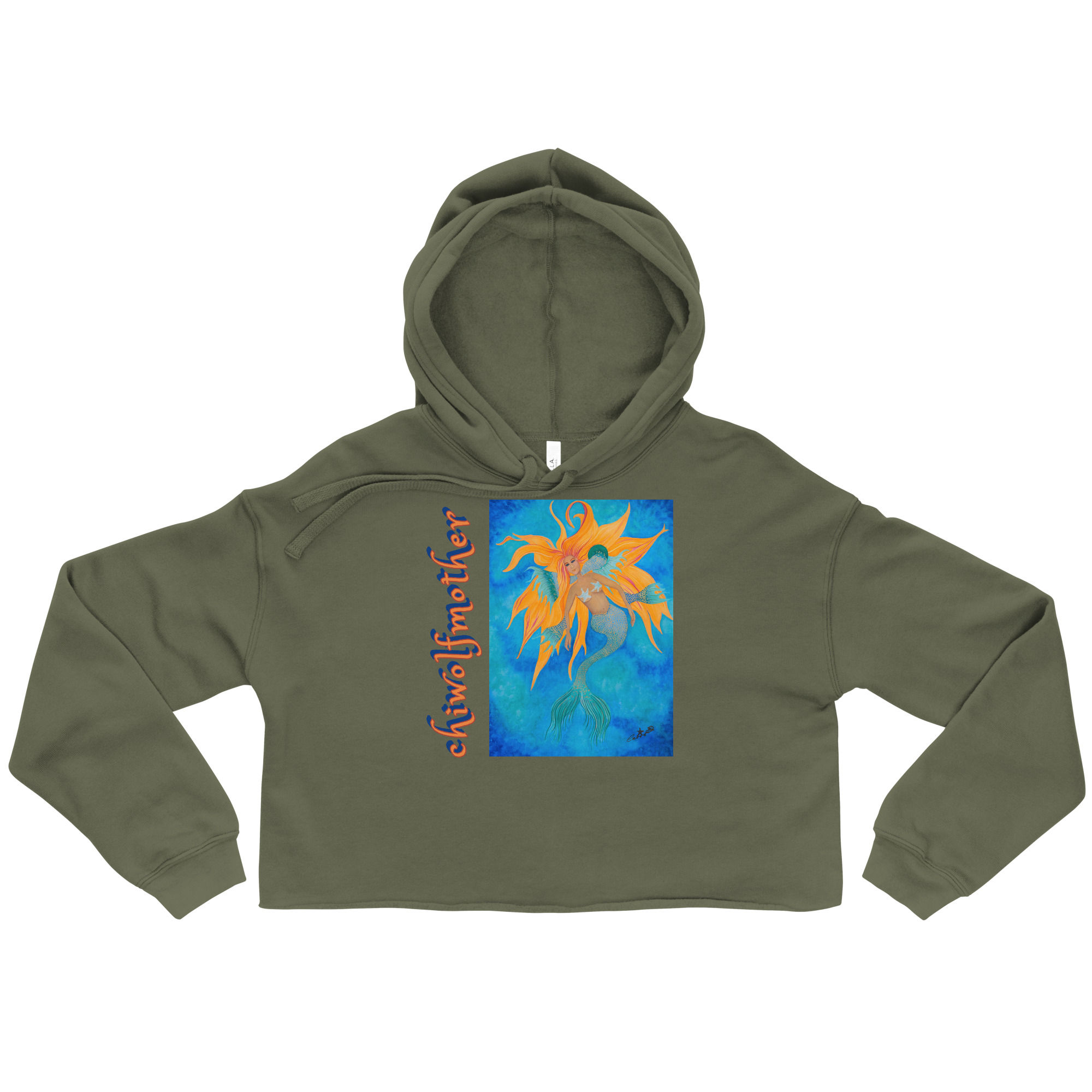 Mermaid Life - Crop Hoodie
