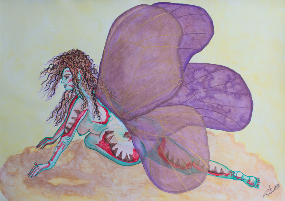 Carissa Buckley Arts; faery art, fairy, magical art, fantasy art, australian artist