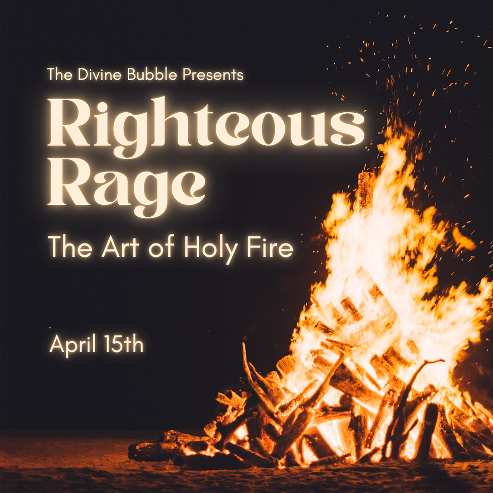 Righteous Rage: The Art of Holy Fire