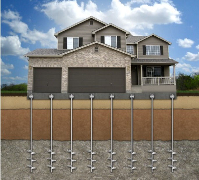 What is the right way to stabilize my sinking foundation?