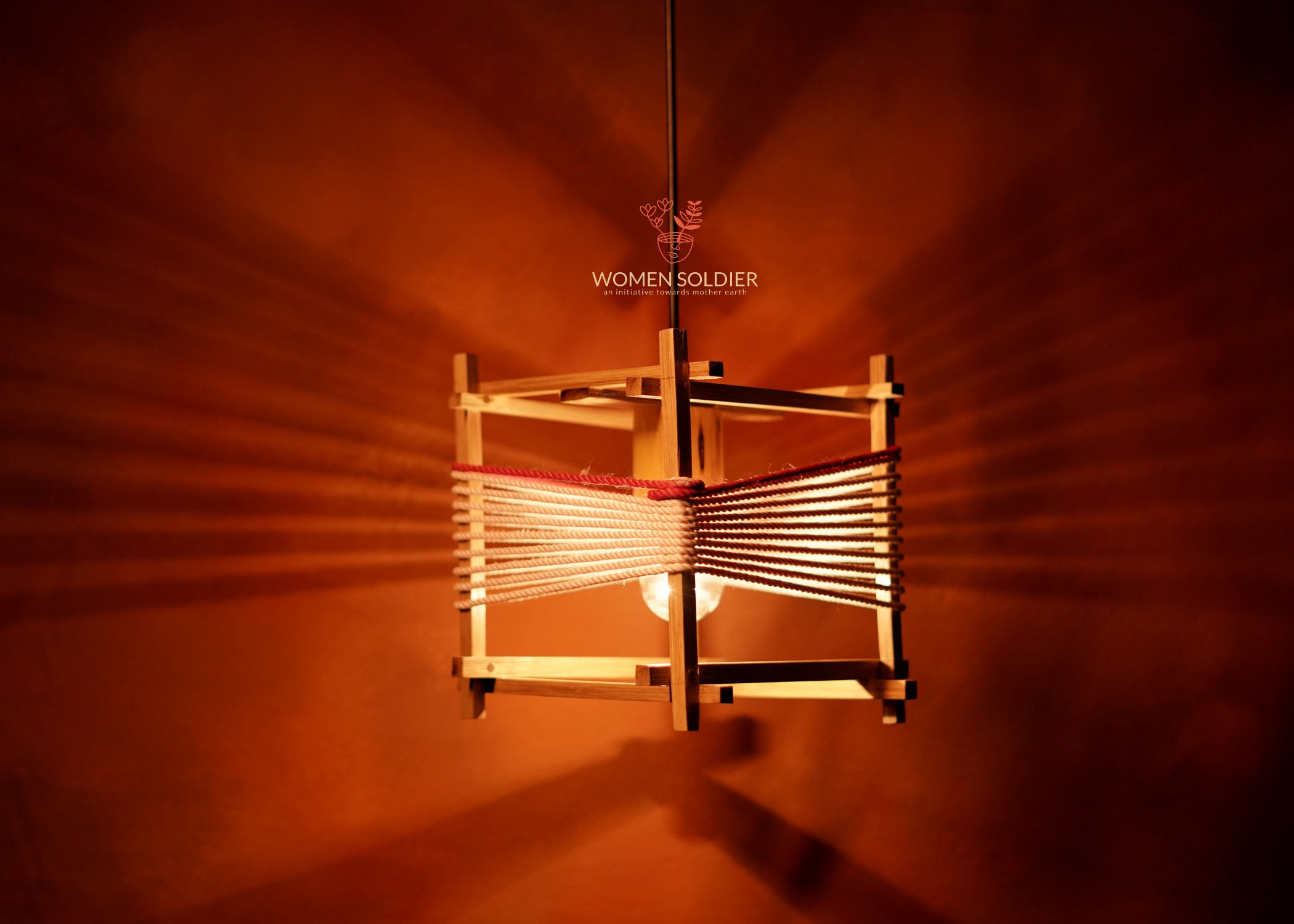 SQUARE SHAPE HANGING LAMP