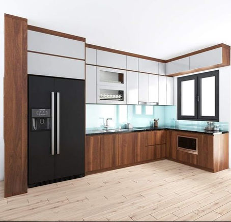 Cuisines en Forme de L : Maximiser l'Espace avec Style et Efficacité