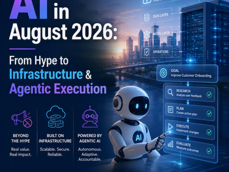 KI im August 2026: Vom Hype zu Infrastruktur & Agenten-Systemen